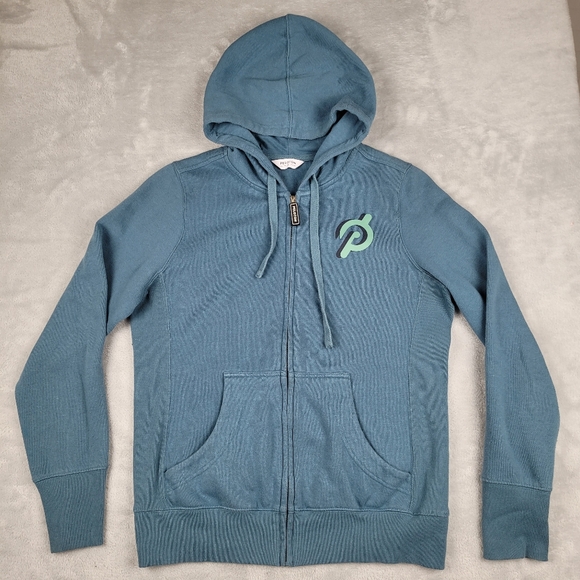 Peloton Women's Hoodie M Full Zip Long Sleeve Size Medium - Picture 2 of 10